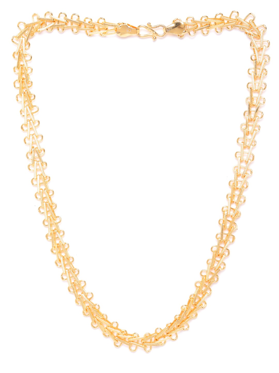 

D.C Creation Men Gold-Plated Elongated Link Chain