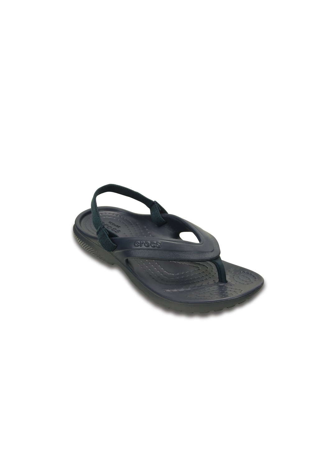 

Crocs Classic Boys Navy Sandals, Navy blue