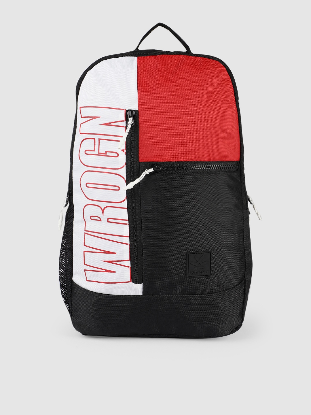 

WROGN Unisex Multicoloured Graphic Backpack, Multi