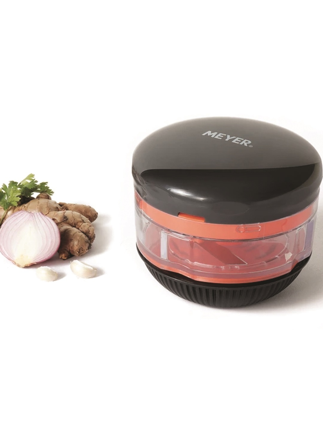 

MEYER Orange & Black Mini Handy Chopper 125 ml