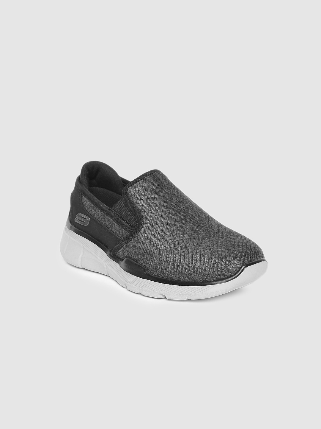 

Skechers Boys Grey EQUALIZER 3.0 Slip-On Sneakers