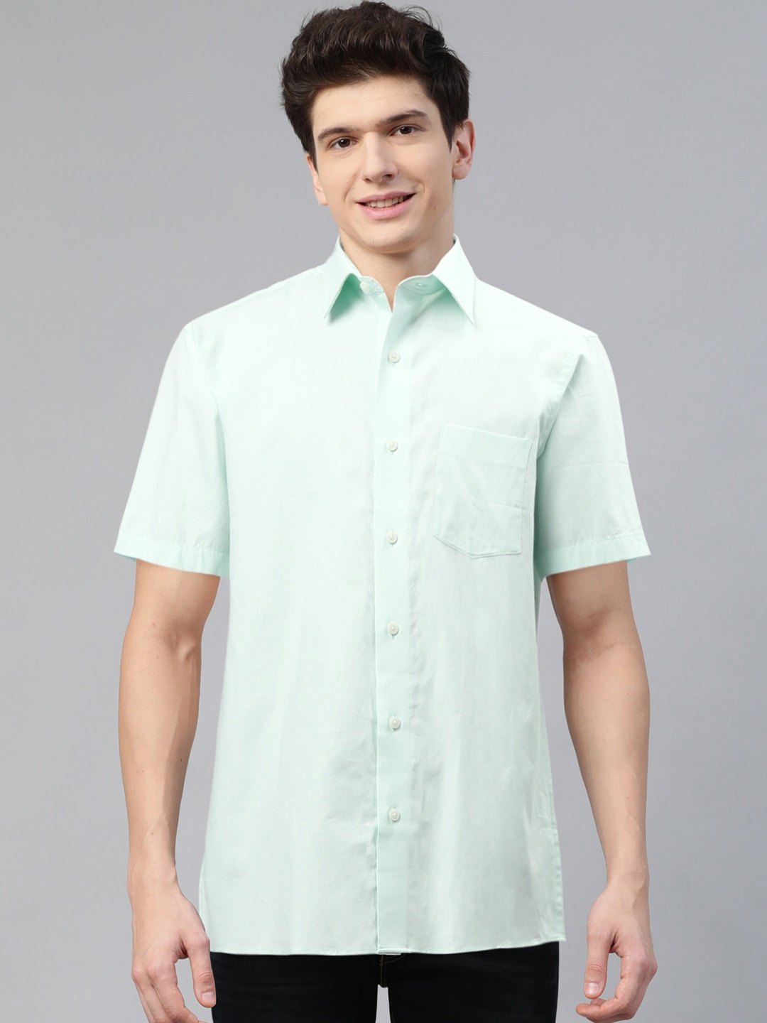 

Arrow Men Blue Casual Shirt