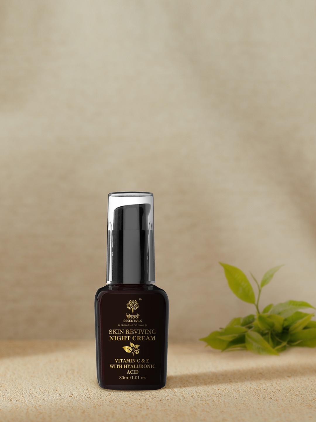 

Khadi Essentials Vitamin C & E Face Serum for Skin Brightening & Anti Ageing Night Cream, Brown