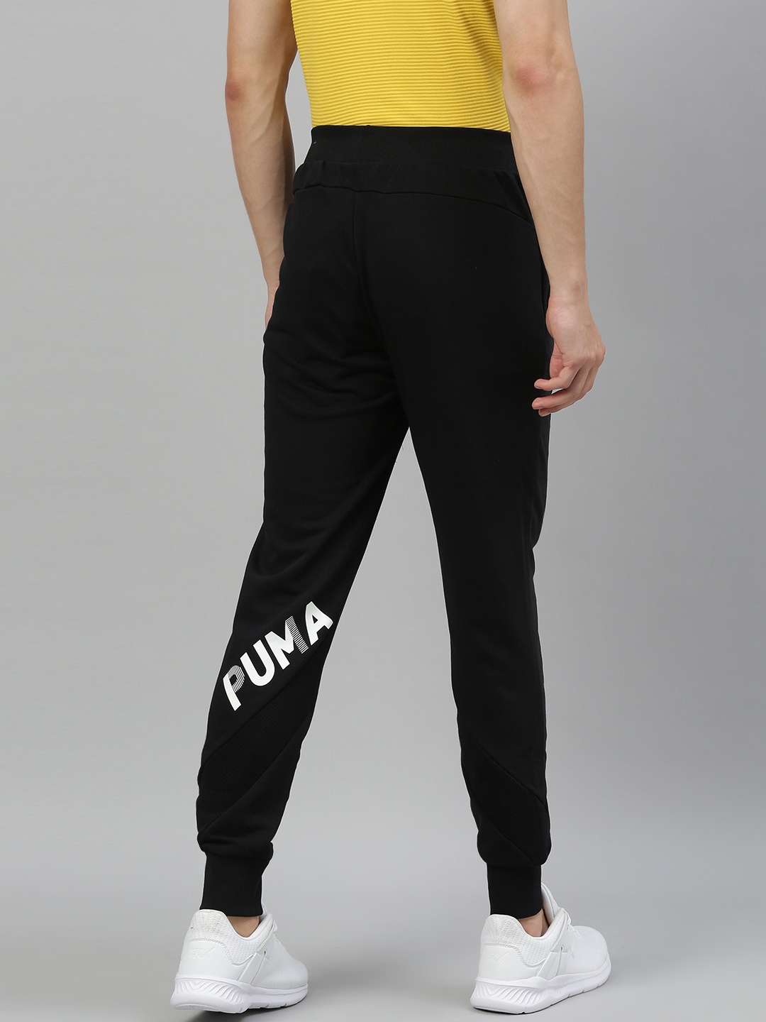 

Puma Men Black Solid Modern cl TR Sports Joggers
