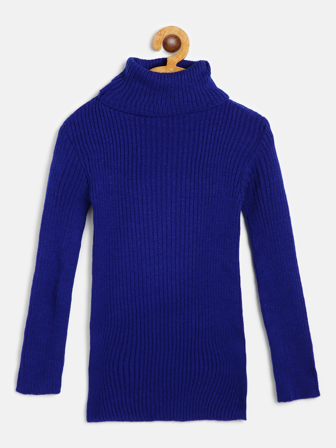 

AD & AV Boys Blue Ribbed Woollen Pullover