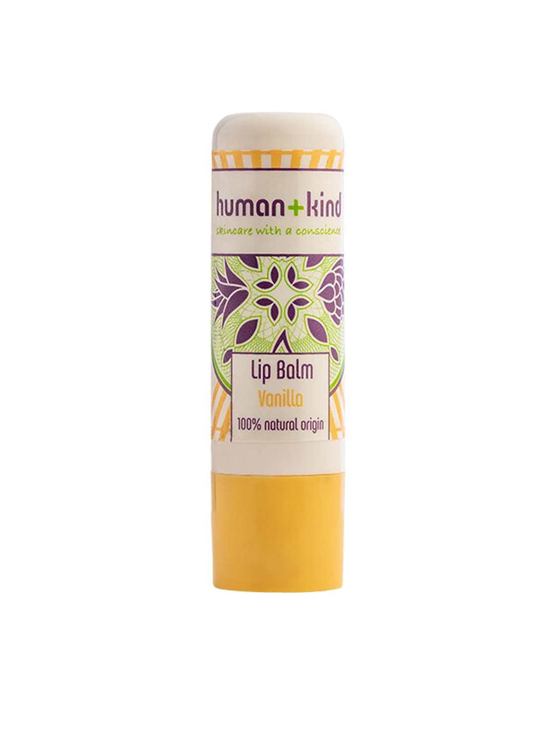 

HumanKind Unisex Organic & Vegan Lip Balm-Vanilla, White