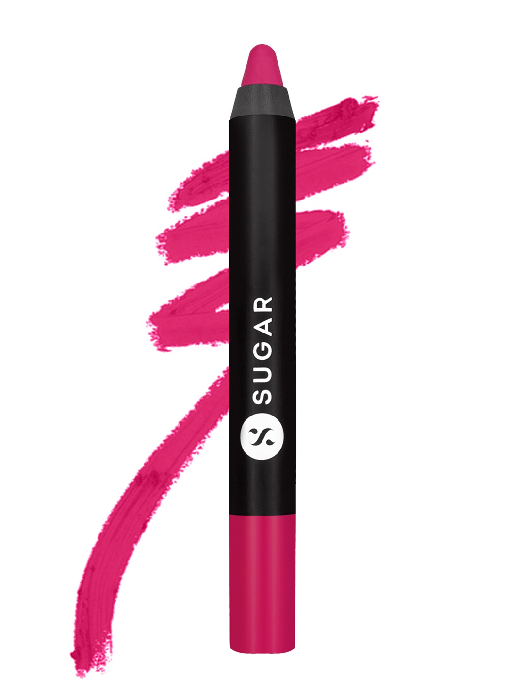 

SUGAR Matte As Hell Crayon Lipstick with Sharpener - Lillian Rose 30, Magenta