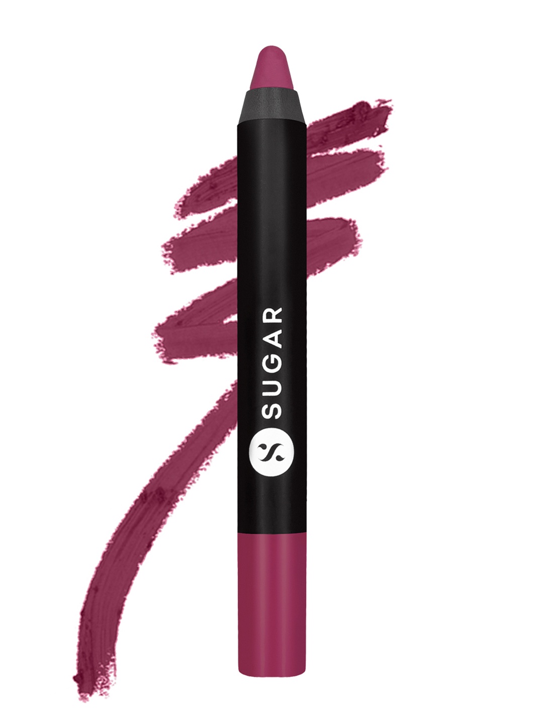 

SUGAR Matte As Hell Crayon Lipstick with Sharpener - Miss Rosa 32, Pink