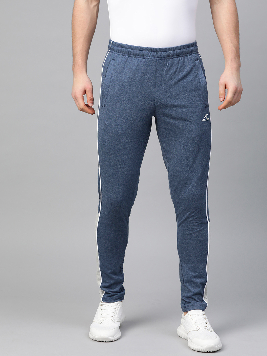 

Alcis Men Blue Solid Sports Track Pants