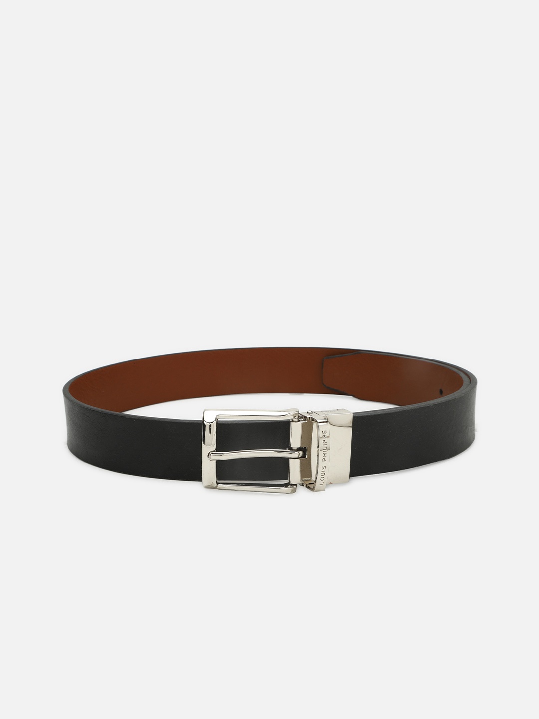 

Louis Philippe Men Black & Brown Reversible Leather Belt