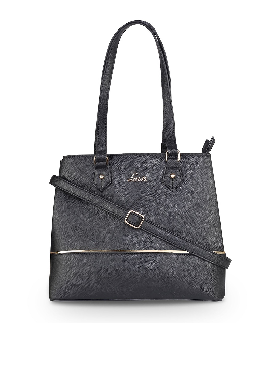 

Lavie Black Solid Shoulder Bag