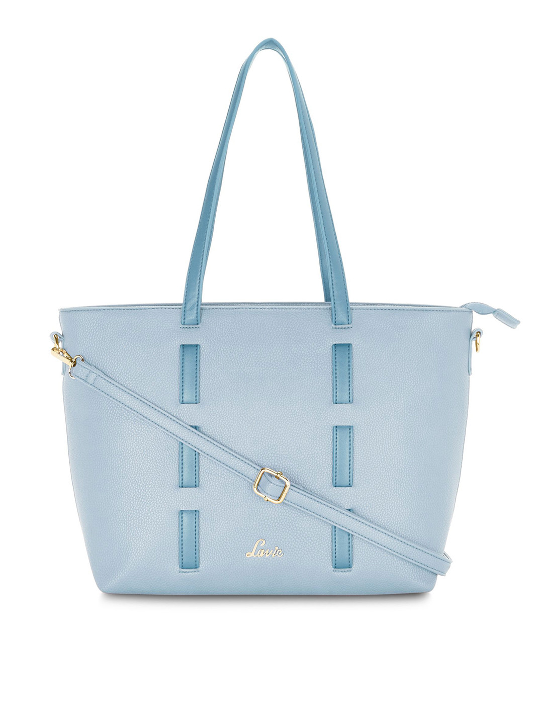 

Lavie Blue Solid Shoulder Bag