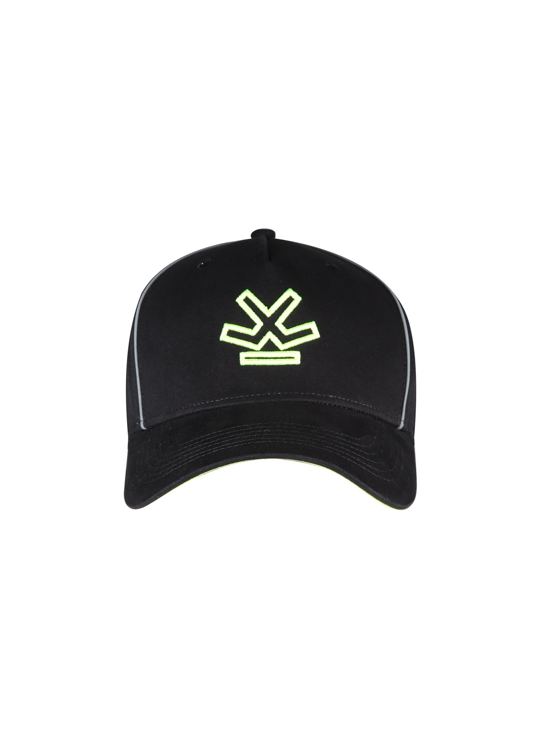 

WROGN Unisex Black Embroidered Baseball Cap