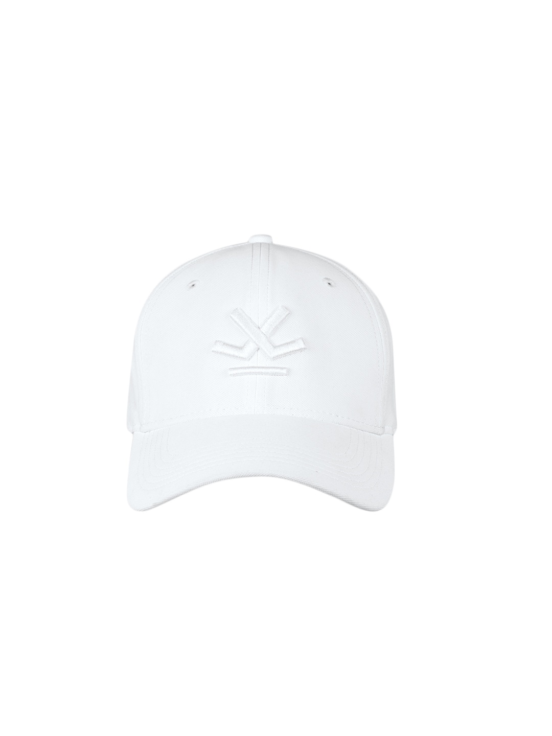 

WROGN Unisex White Embroidered Baseball Cap