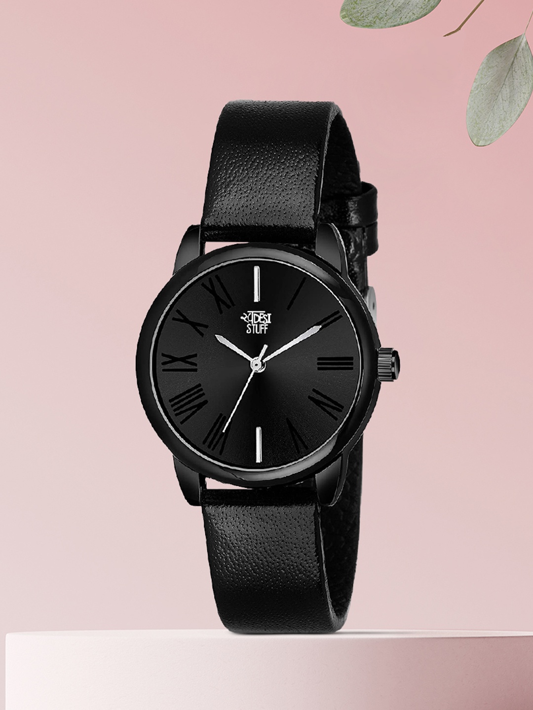 

SWADESI STUFF Girls Black Analogue Watch SDS 114