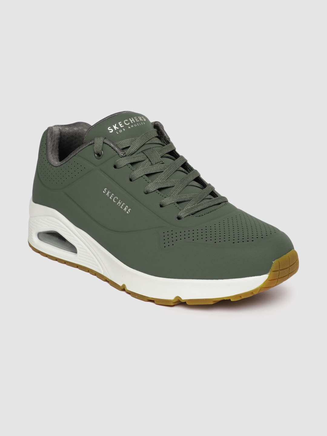 

Skechers Men Olive Green UNO - STAND ON AIR Sneakers
