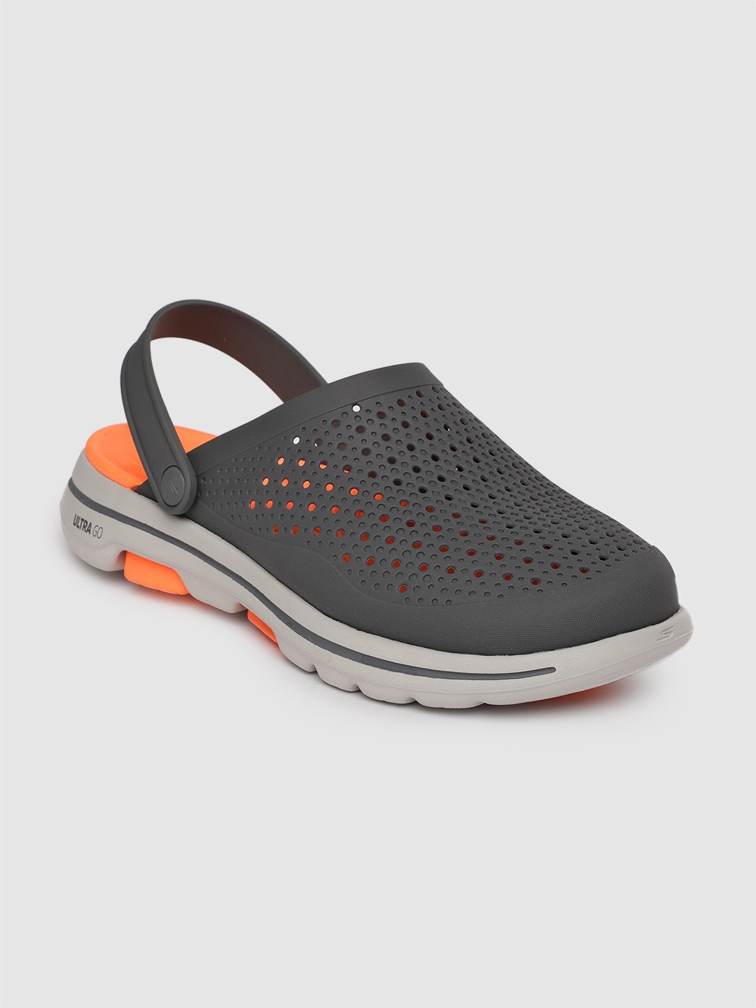 

Skechers Men Grey Sandals