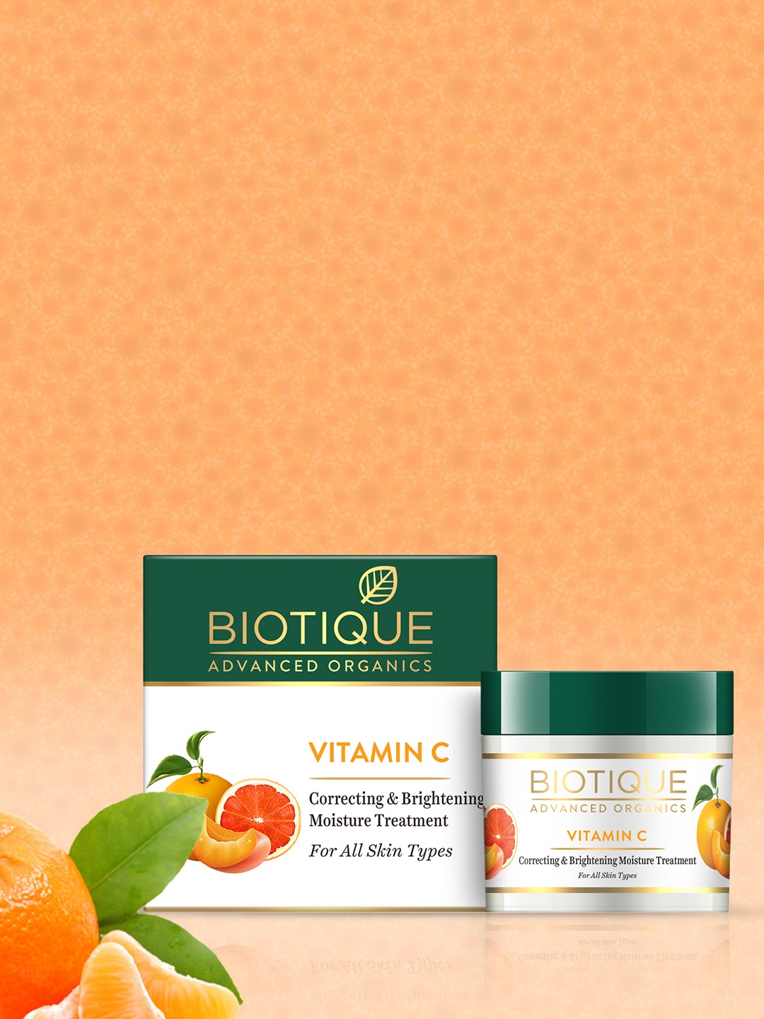 

Biotique Vitamin C Correcting and Brightening Treatment Face Moisturizer 50 g, White