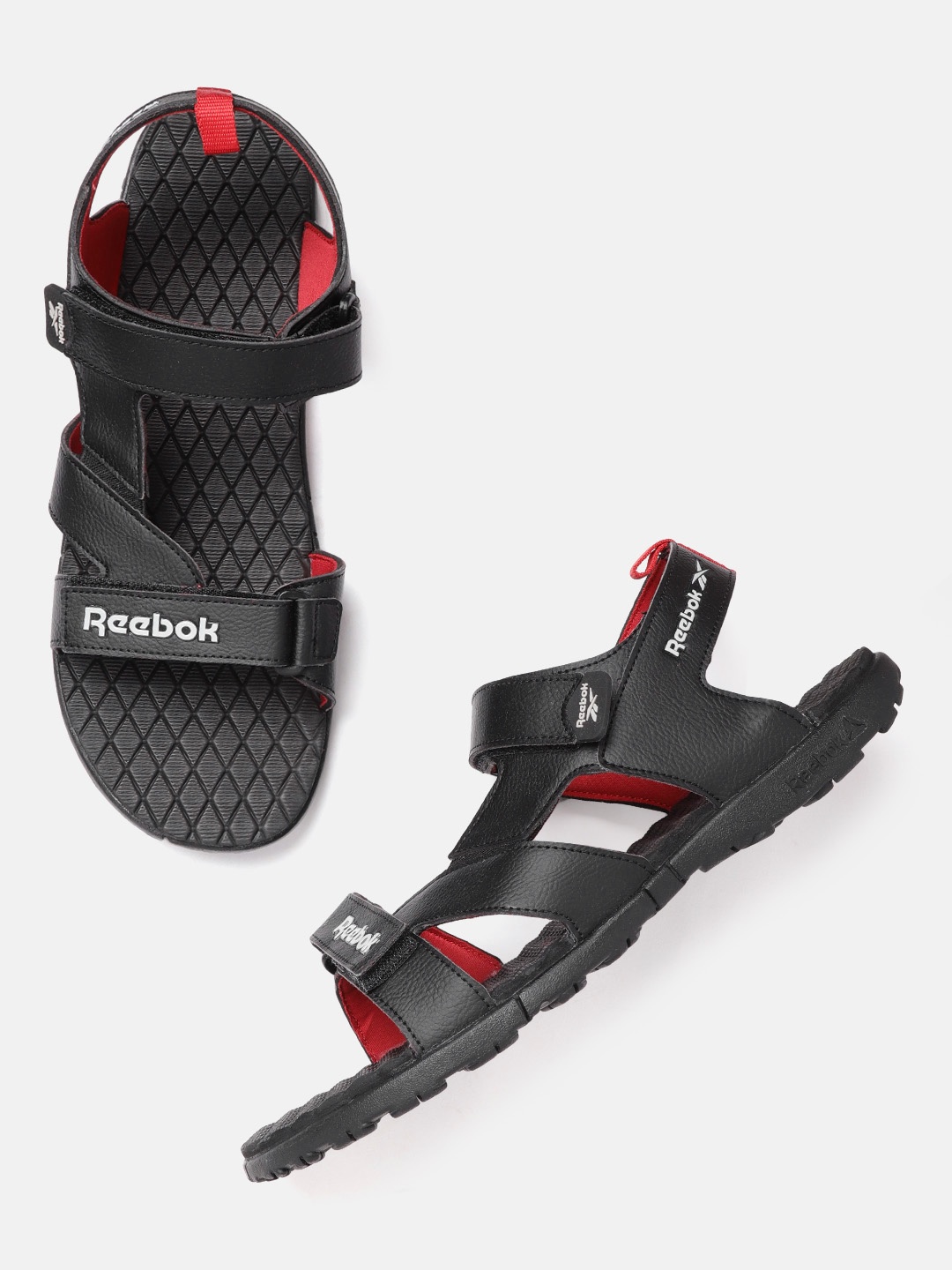 

Reebok Men Black Strike Blaze Sports Sandals