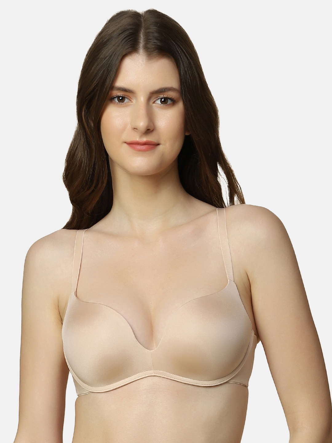 

Triumph Maximizer 118 Comfortable Padded Magic-Wire Push-Up Bra, Nude