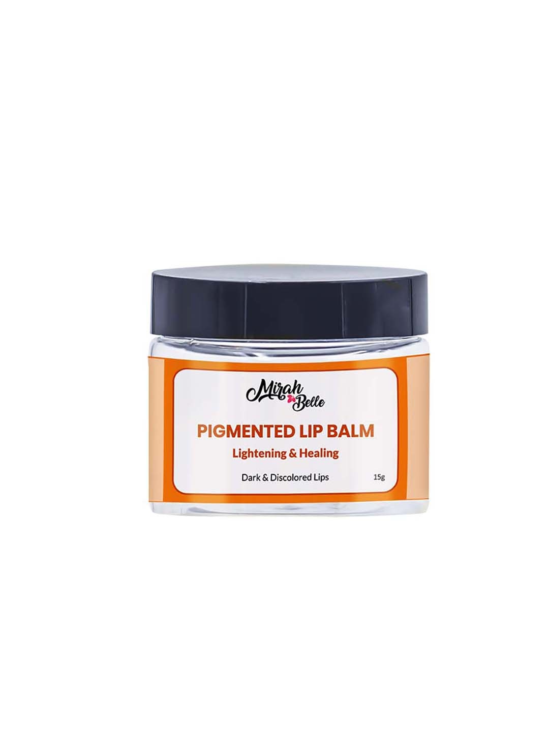 

Mirah Belle Pigmented Lip Balm for Lightening & Healing 15 gm, Orange