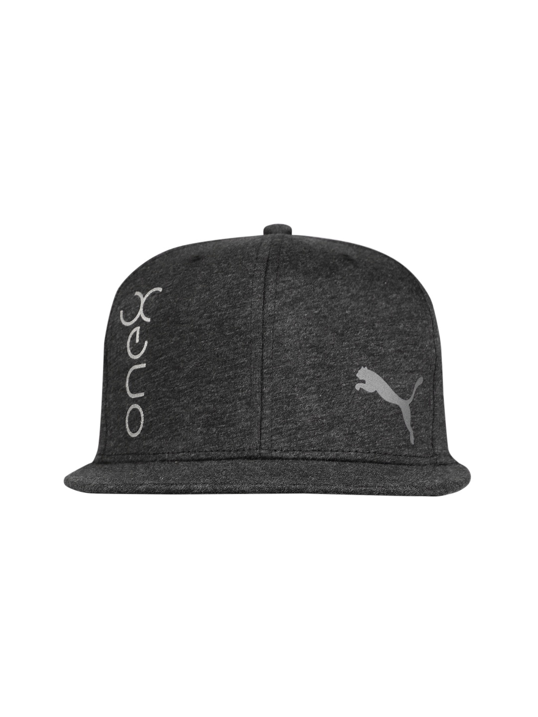 

Puma VK Unisex Black Printed Flatbrim Snapback Cap