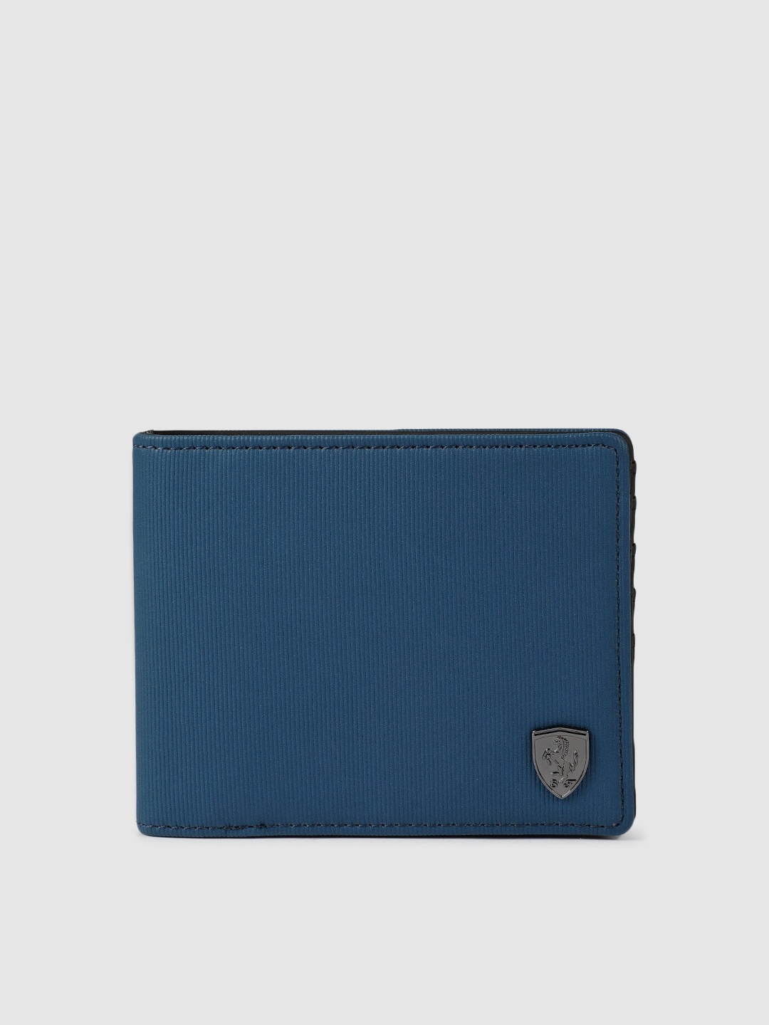 

Puma Unisex Blue Solid Two Fold Wallet