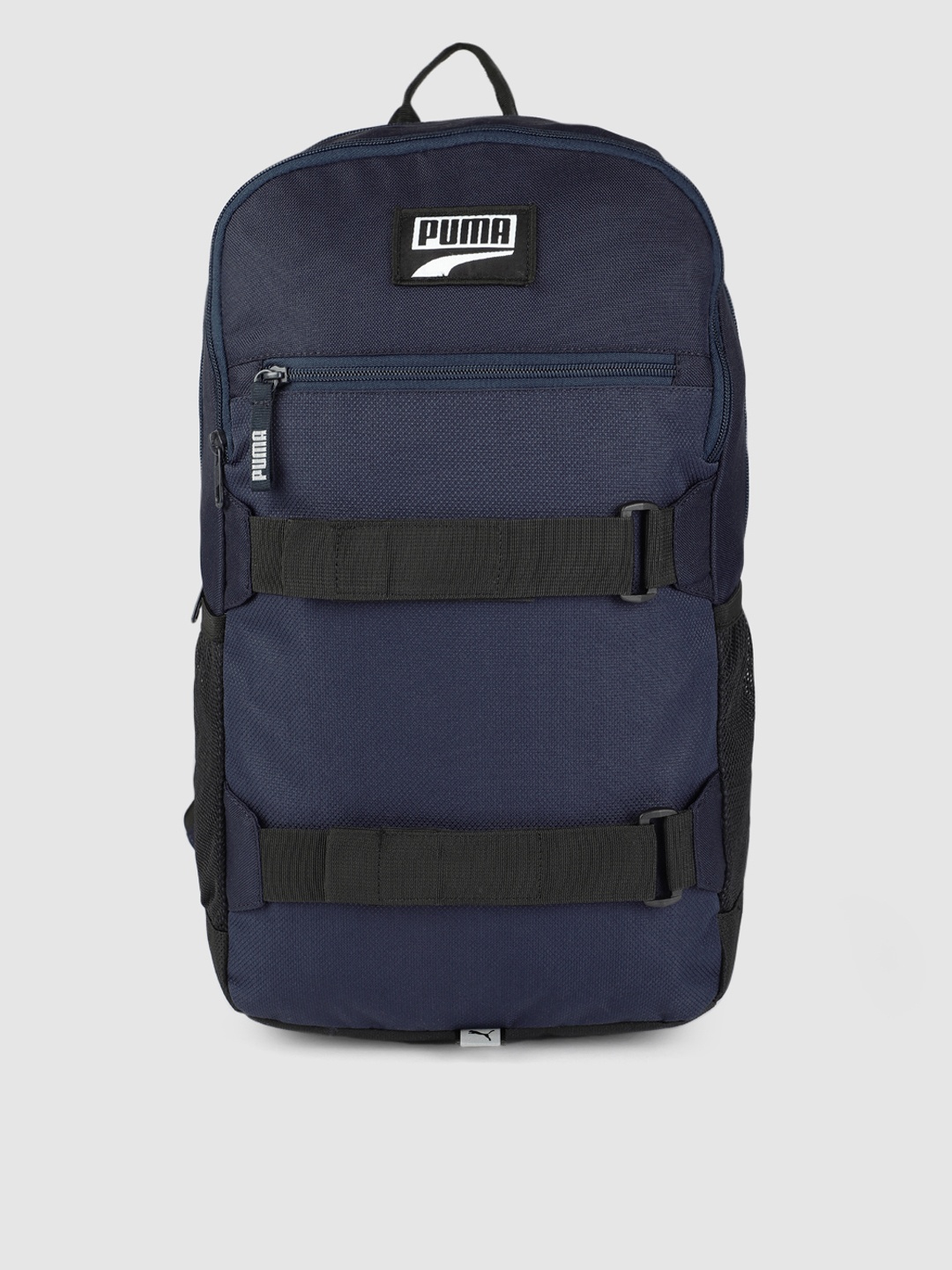 

Puma Unisex Navy Blue Solid Deck Laptop Backpack