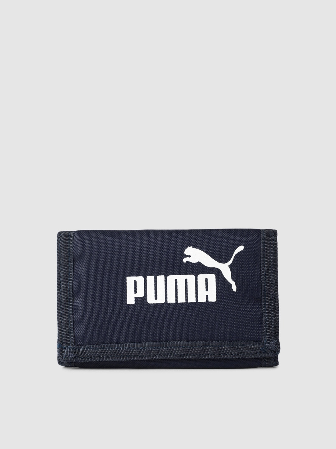 

Puma Unisex Navy Blue Printed Three Fold Wallet