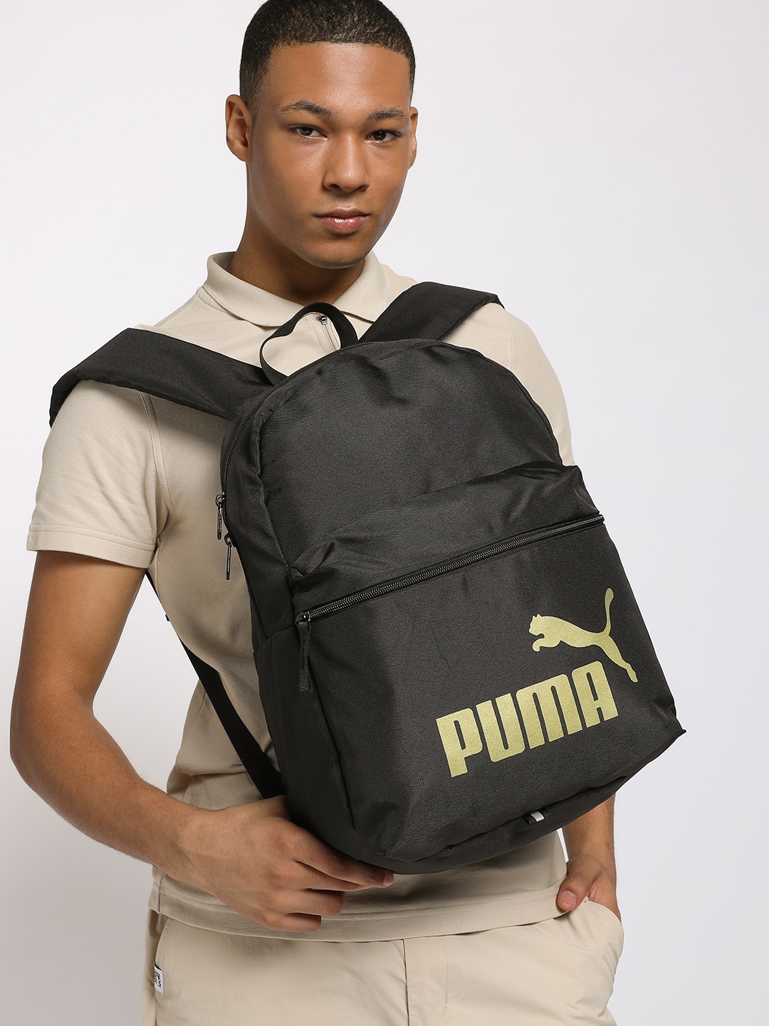 

Puma Unisex Black Solid Phase Backpack