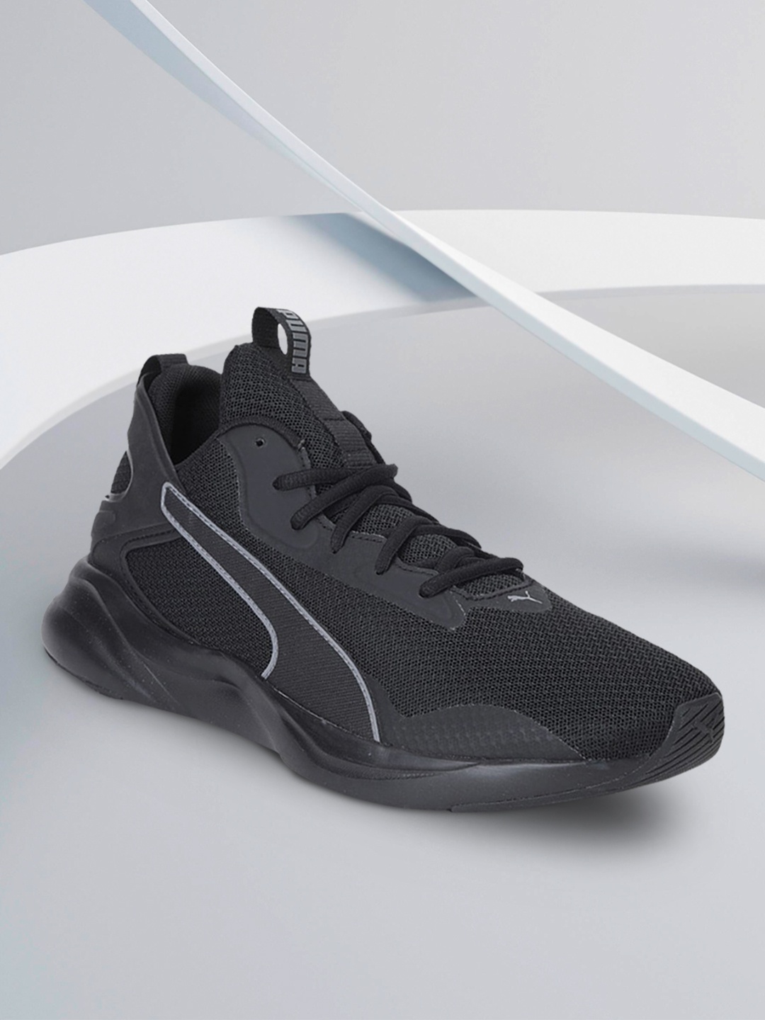 

Puma Men Black SOFTRIDE Rift Walking Shoes