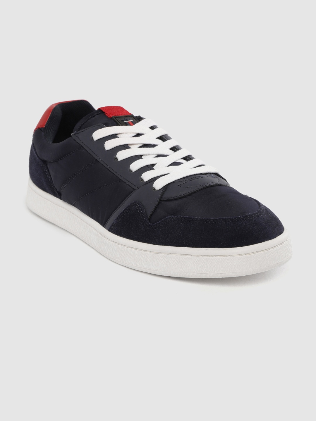 

Louis Philippe Sport Men Navy Blue Solid Sneakers