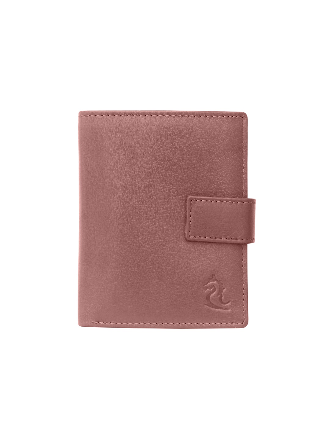 

Kara Men Tan Solid Two Fold Leather Wallet