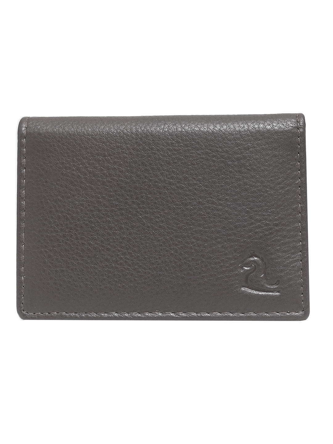 

Kara Unisex Brown Textured Leather Card Holder