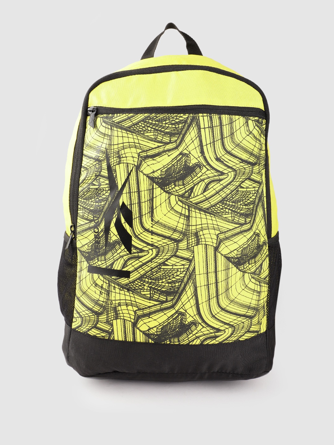 

Reebok Unisex Graphic Backpack, Yellow