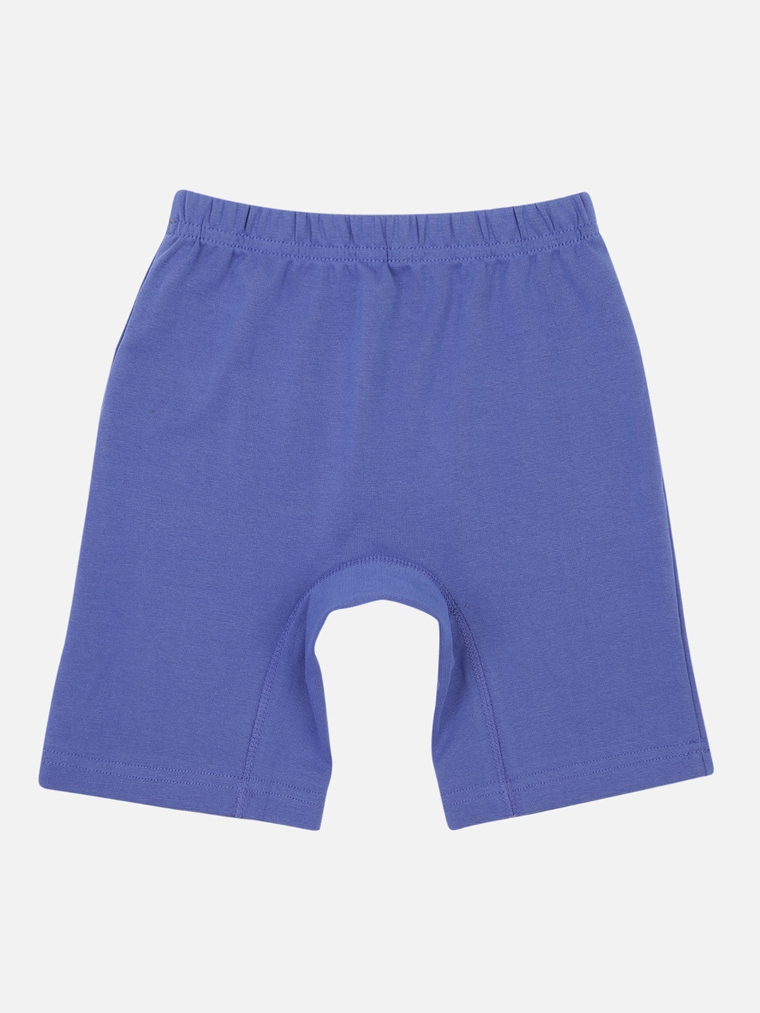

PROTEENS Girls Blue Solid Slim Fit Biker Shorts