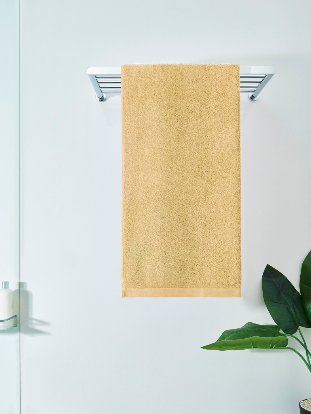 

DDecor Unisex Yellow Solid 450 GSM Live Beautiful Bath Towel