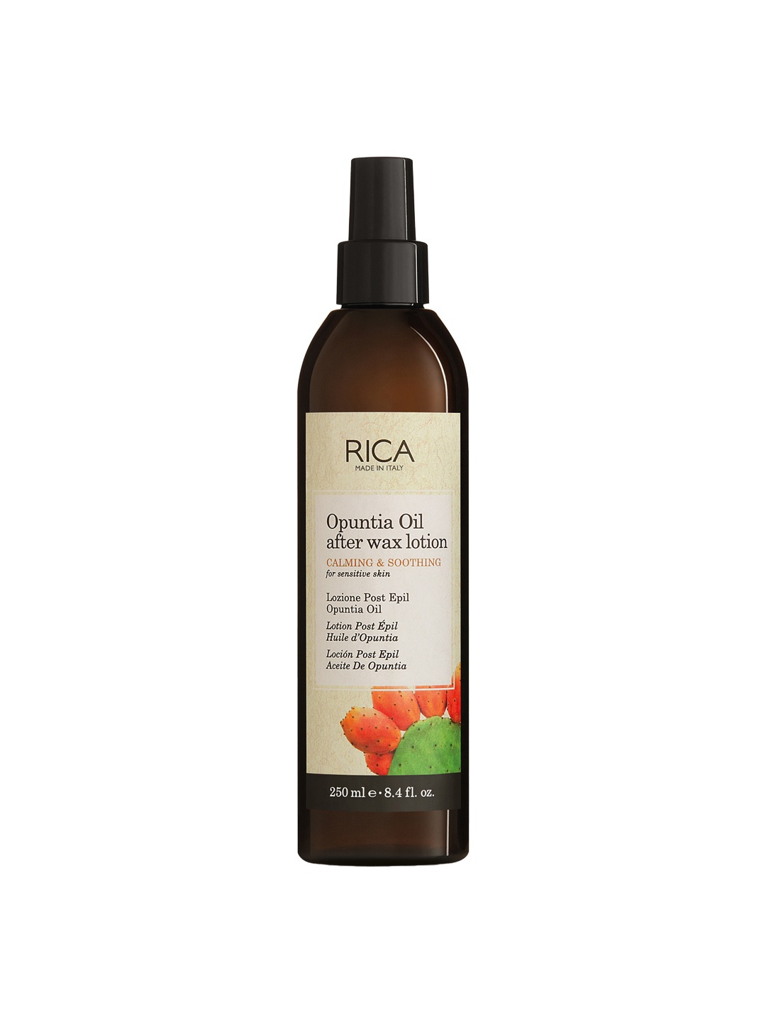 

RICA Opuntia Oil After Wax Lotion 250ml, Brown