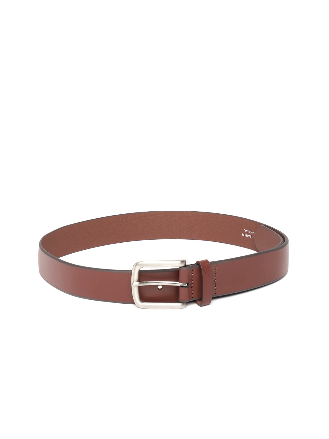 

Marks & Spencer Men Brown Solid Leather Belt