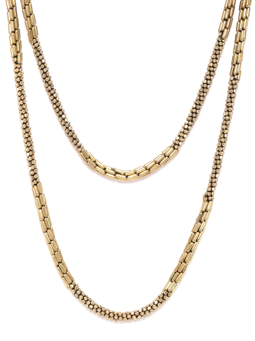 

RICHEERA Gold-Plated Layered Necklace