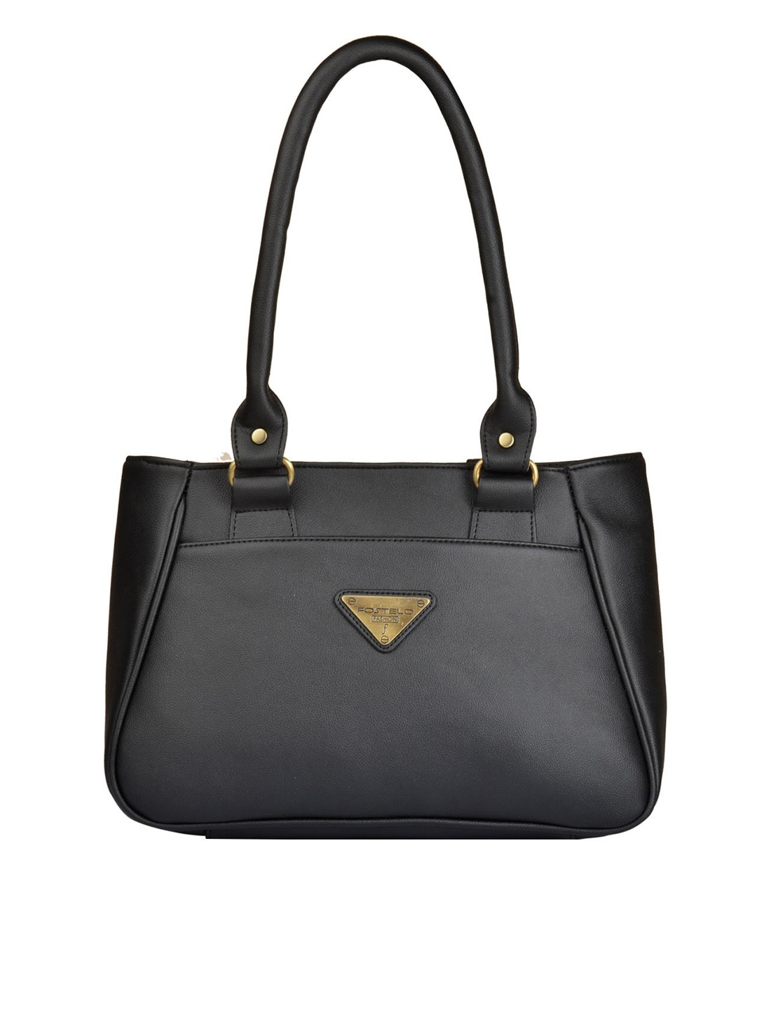 

Fostelo Black Solid Shoulder Bag