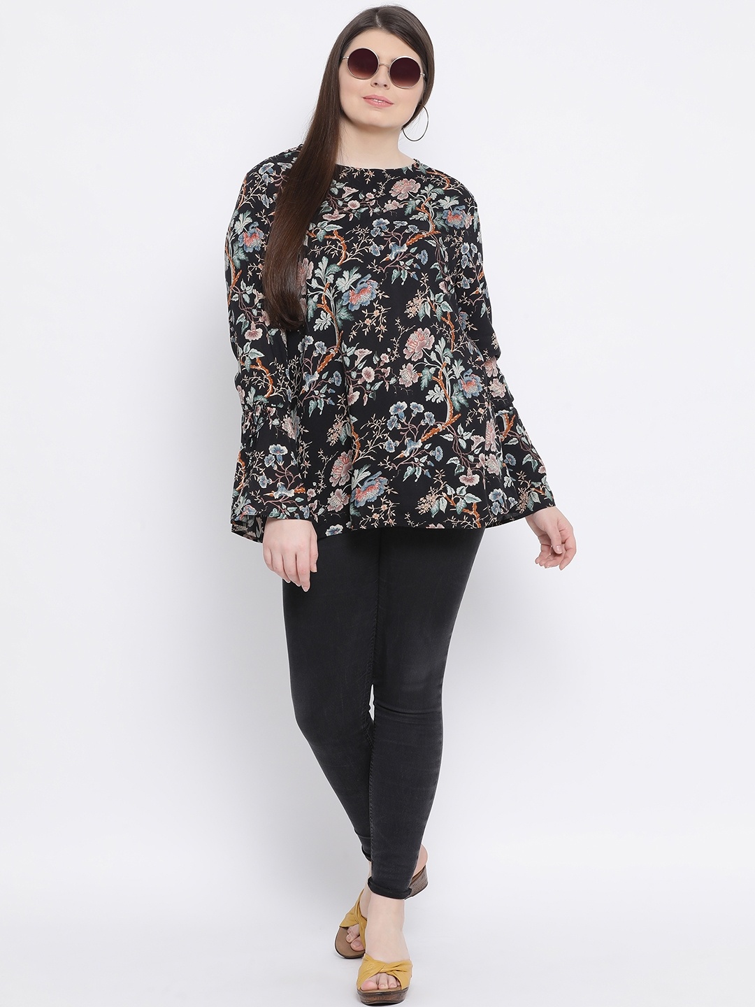

Oxolloxo Women Black Printed Top