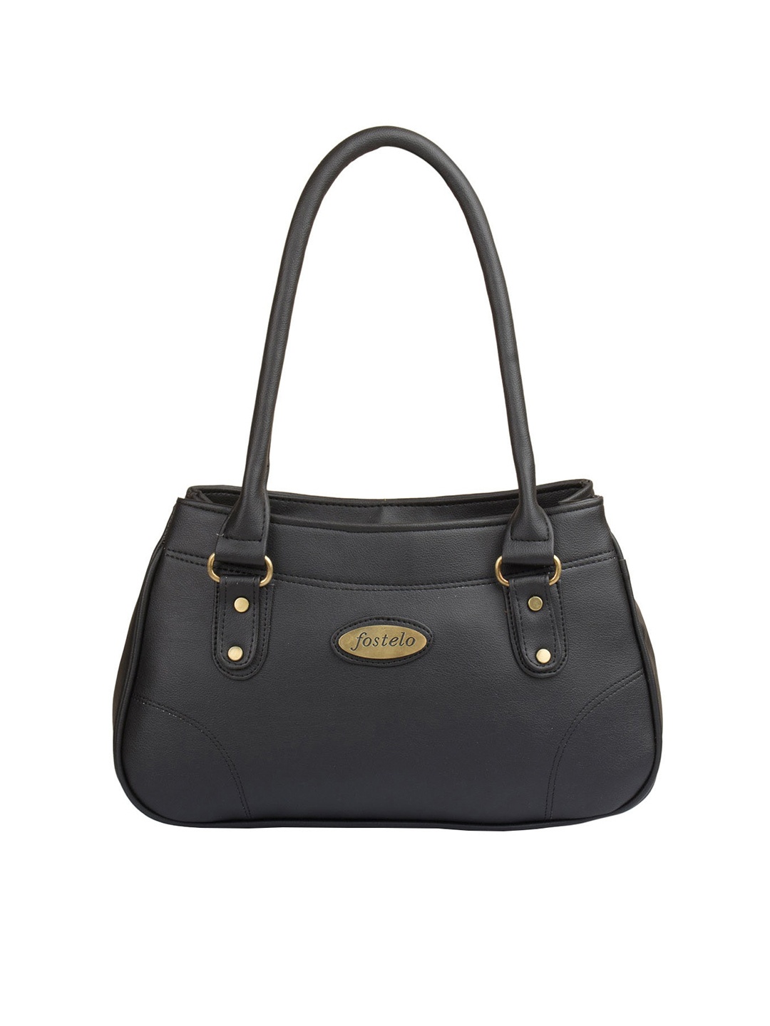

Fostelo Black Solid Shoulder Bag