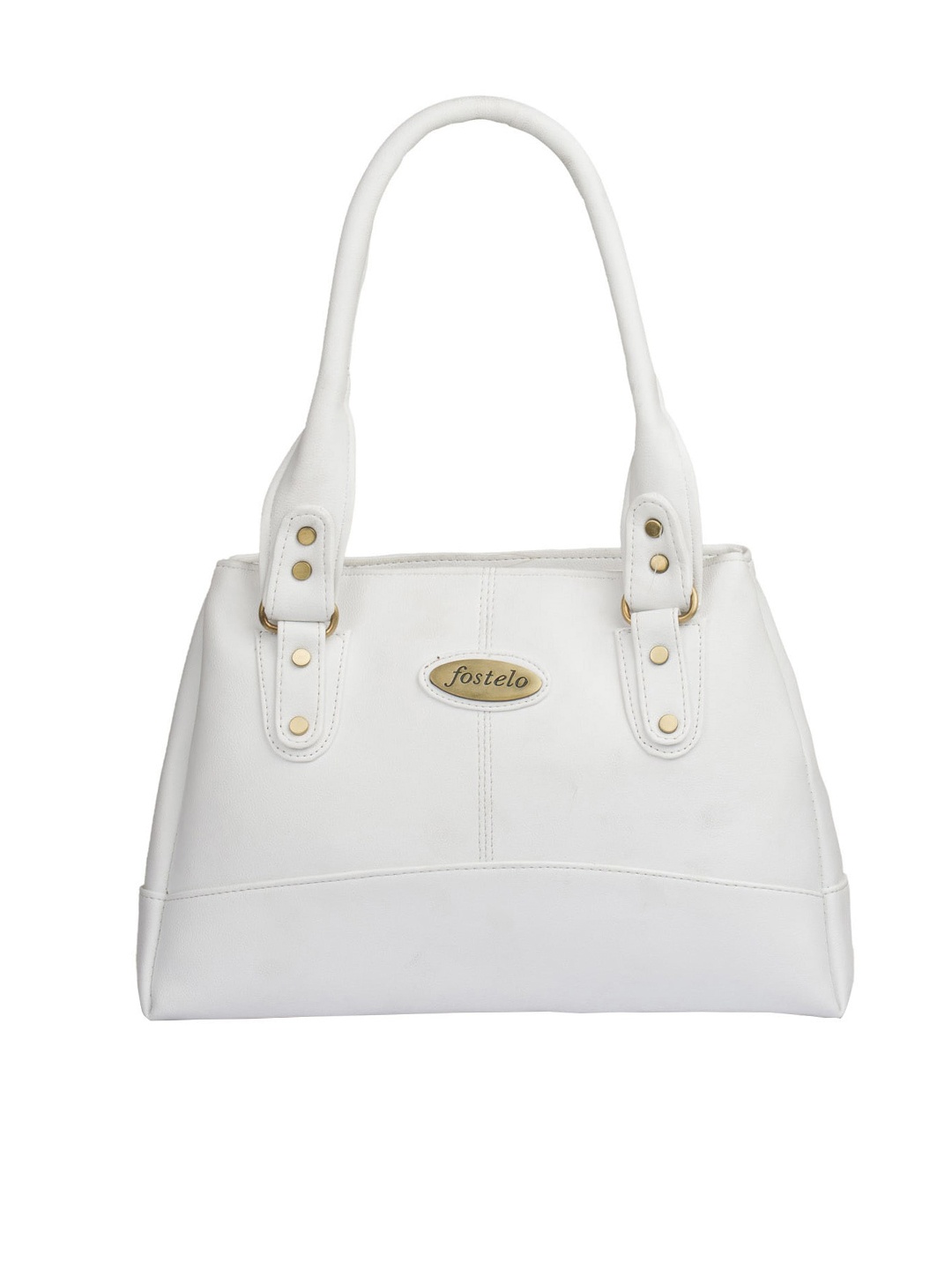 

Fostelo White Solid Handbag
