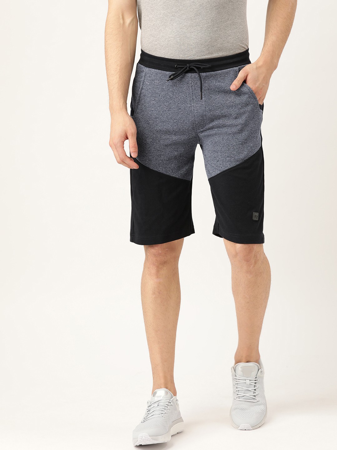 

Proline Active Men Blue Colourblocked Regular Fit Sports Shorts