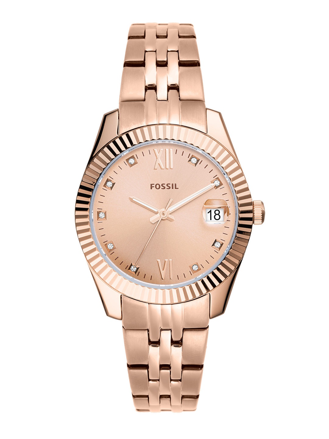 

Fossil Women Rose Gold Analogue Watch ES4898