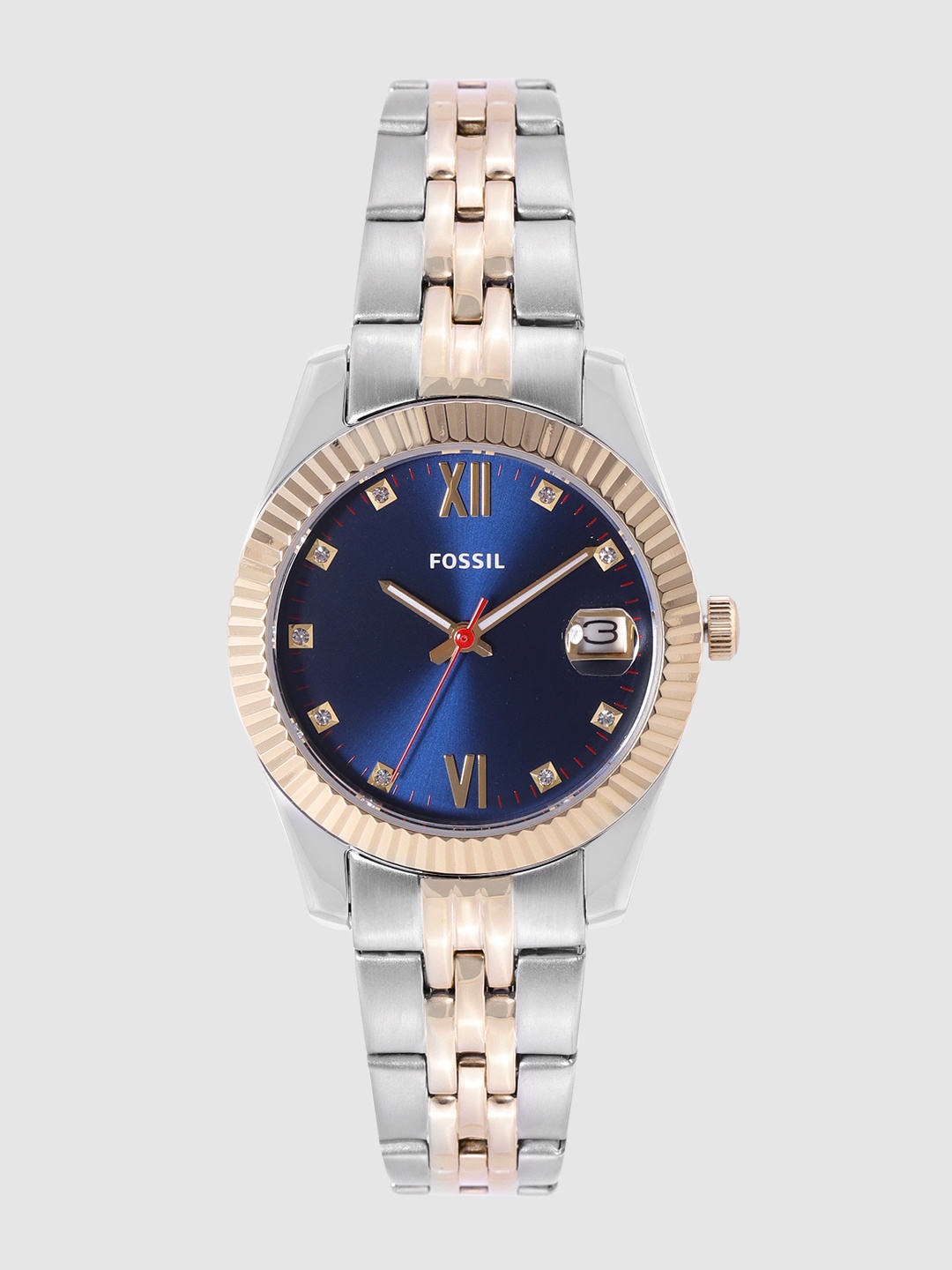 

Fossil Women Navy Blue Scarlette Mini Analogue Watch ES4899