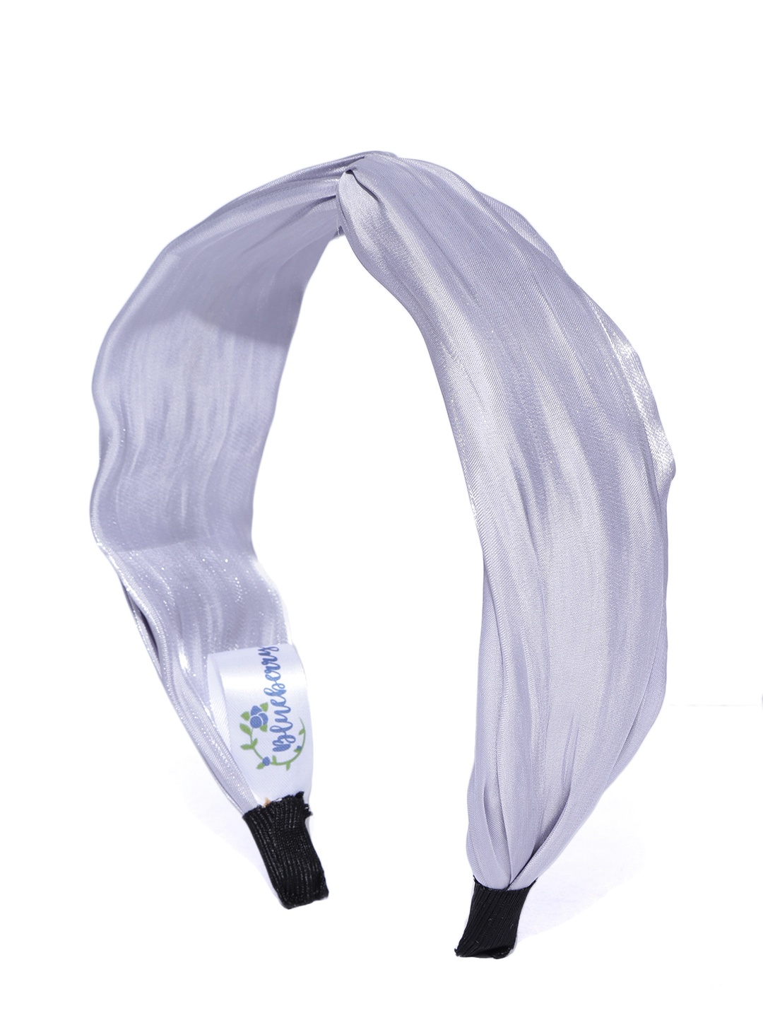 

Blueberry Lavender Self Striped Hairband with Knot Detail