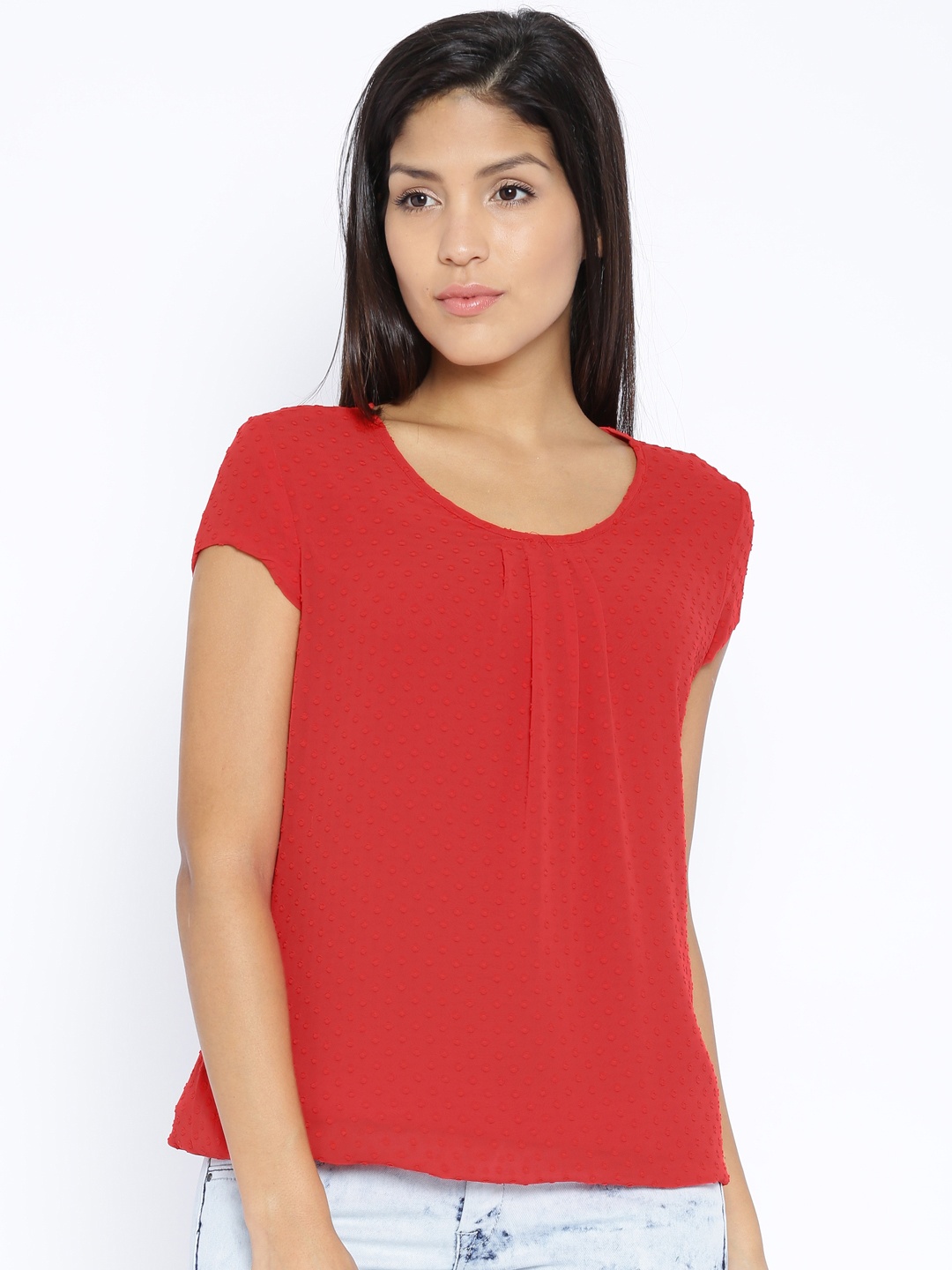 

Arrow Woman Red Top