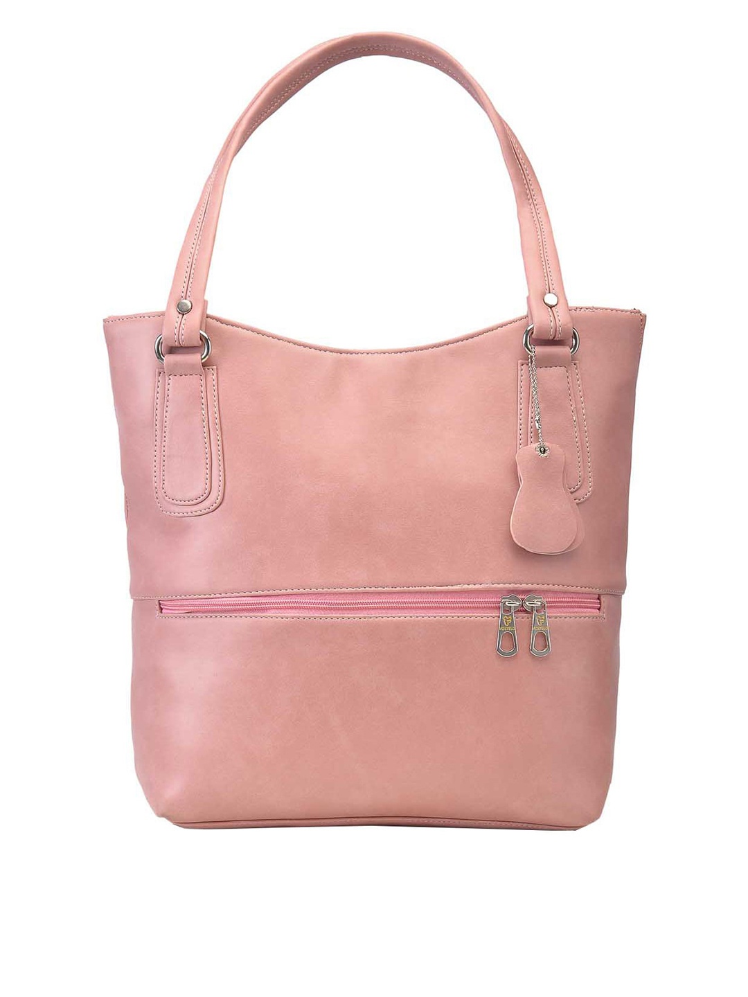 

Fostelo Pink Solid Handheld Bag